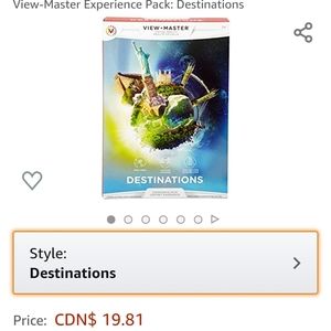 Virtual reality view master experiences new